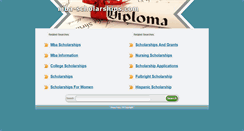 Desktop Screenshot of mba-scholarships.com